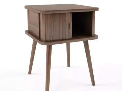 Barbier Side Table 3D model