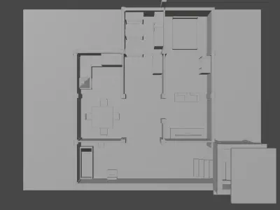 Earth Shelter mini 3D model