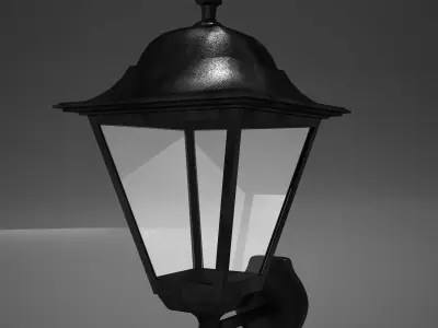 Light Fixture Low-poly 3D model