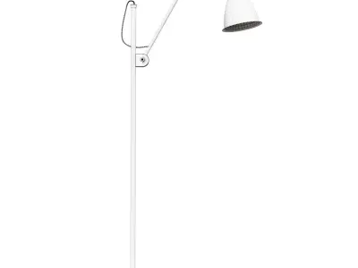 Floor Designer Lamp Bestlite BL1 by Gubi black 3D model