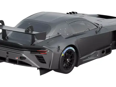 Toyota GR GT3 3D model