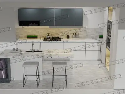 Kitchen Model 3D model