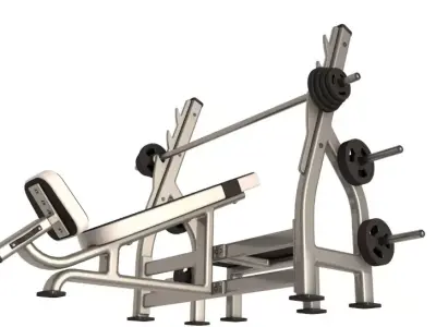 Inclined Press Bench 3D model