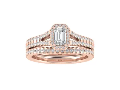 Women Ring  Render 3dm STL OBJ FBX TXT Details 3D print model 25