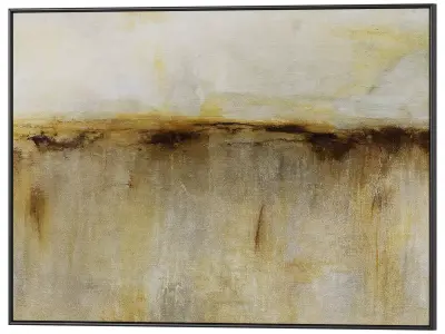 Set of 3 Abstract Paintings in Frames 3D model 131