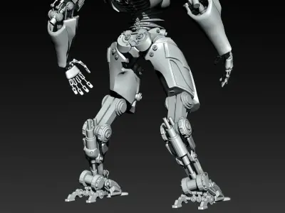 Zbrush Robot 3D model