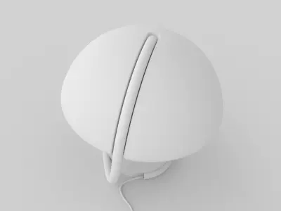 60 s lamp 3D model