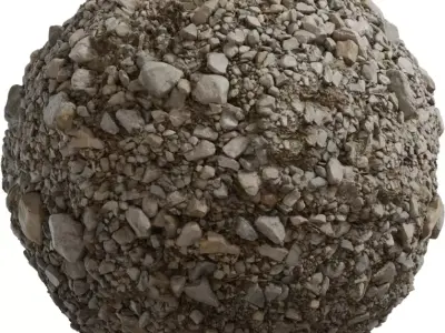 Ultra Realistic Gravel Rocky Ground Texture Texture
