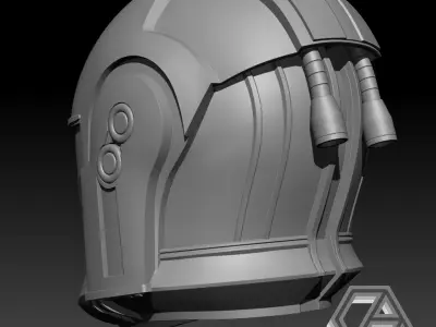 STAR WARS - CLONE PILOT HELMET 3D print model