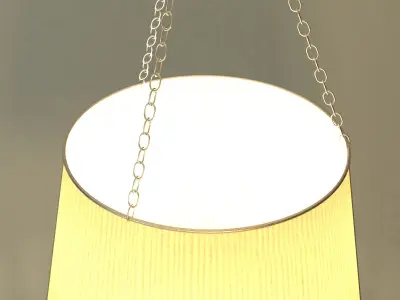 Drum Chandelier light 3D model