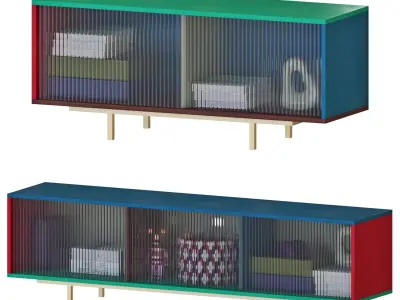 Hay Color Cabinet Floor  3D model