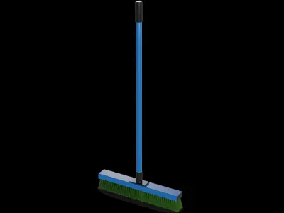 Brooms mops and window squeegees Angle Broom 3D model