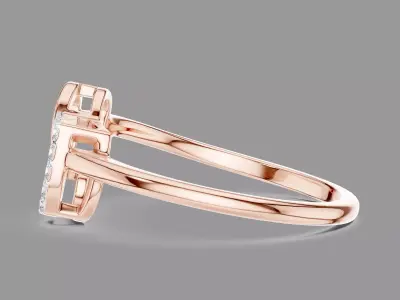  Light Diamond Ring  3D print model