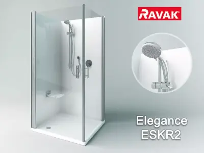 Ravak Elegance ESKR2 3D model