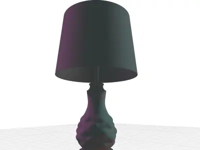 Langsa BubbGenie Bottle Table Lamp 3D model