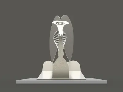 The Chicago Picasso - printable 3D model