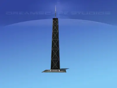 John Hancock Building or Center 3D model