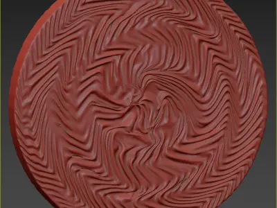 decorative wall panel 04 3D model buy