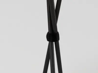 Santa Cole Tripode G5 Lamp Red 3D model