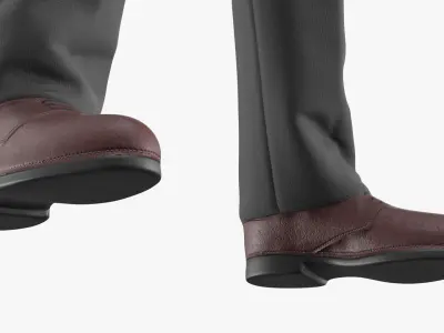  Mid-Century Male Casual Suit with Flat Cap 