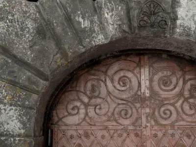 Medieval Doors 3D Model Pack