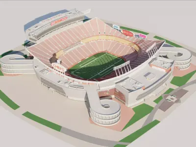 Arrowhead Stadium 3D model