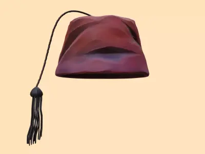 Fez Hat 3D model