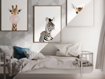 Child room 01 3D model