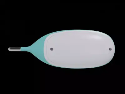 Rectal Thermometer Low-poly 3D model