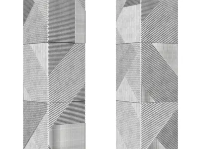 STRIPES Emmemobili Column 3D model