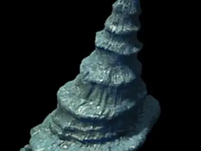 Rock - Caves - Magma 3D model