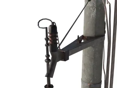 Electricity Pole 1 3D model