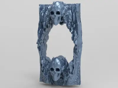 Halloween Frame  3D model