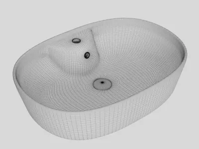 Washbasin Belbagno Bb1151 3D model