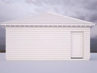 British House Bosc Garage GT 4A 3D model