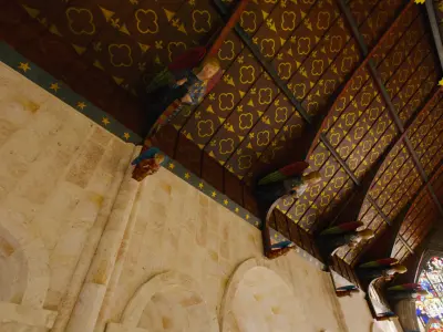 Cathedral FULL Transept  Low-poly 3D model