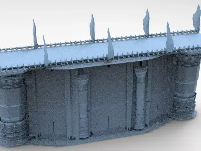 Dark Celtic Gods Tower Bridge 4  3D model