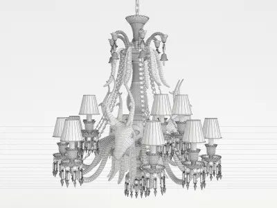 Baccarat Etrange Zenith - Philippe Stark 3D model