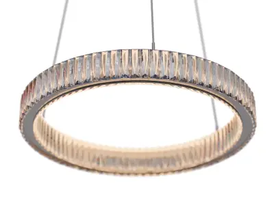 Crystal Halo Pendant Light 3D model