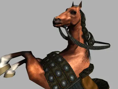 Horse Animated 3D model 3D model