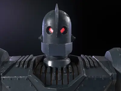 Low Poly Robot Low-poly 3D model buy