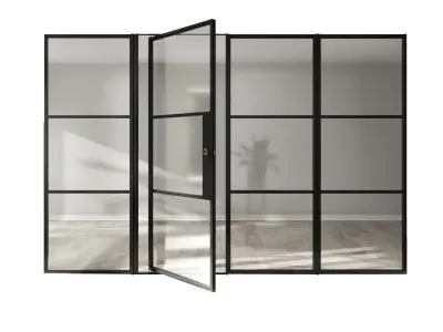 Pivot Doors by Smartsystems 3D model