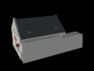 Tipico shop agency lowpoly 3d model Low-poly 3D model