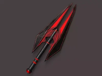Sci-Fi Sword V2 Low-poly 3D model