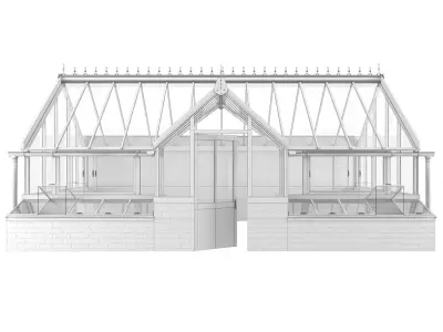 Greenhouse 3d model 3D model