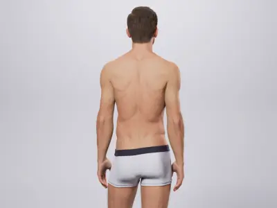 Basic Man 3D model