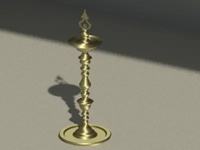 Nilavilakku 3D model