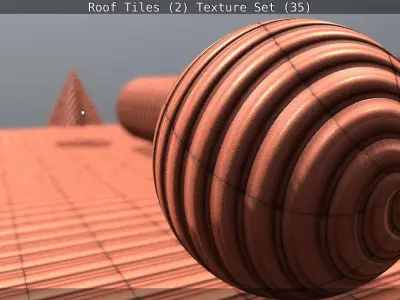 Roof Tiles 2 - Texture Set 35 Texture