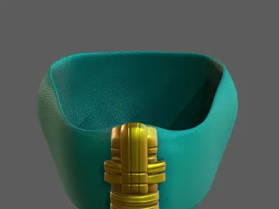 Gas mask helmet 3d model scifi Low-poly Low-poly 3D model Low-poly 3D model 46