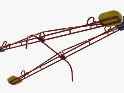 Teeter totters 3D model